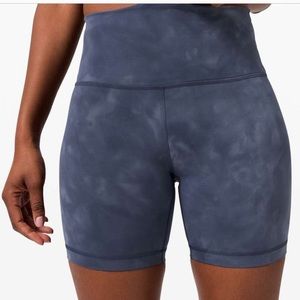 Like New: Wunder train high rise shorts 6” 🤩